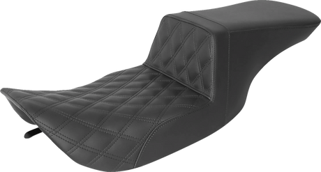 Tour Step-Up Seat - Front Lattice Stitch - Black - FL \'97-\'07 1997 - 2007