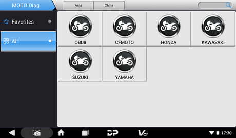 Diagnostic Tool System - MOTO Mini - Asian