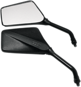 Mirror - Trimline - Side View - Rectangle - M10 x 1.25 - Black