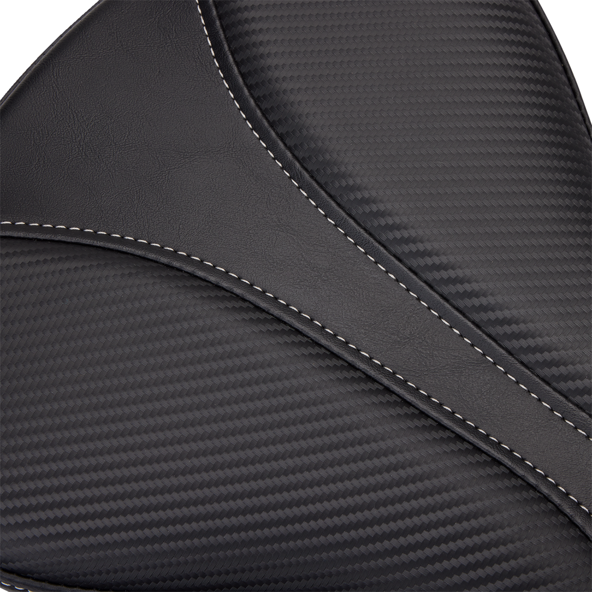 Dominator Pillion Pad - Standard Reach - Black w/ Gray Stitching - FL/FX \'06-\'17 2006 - 2017