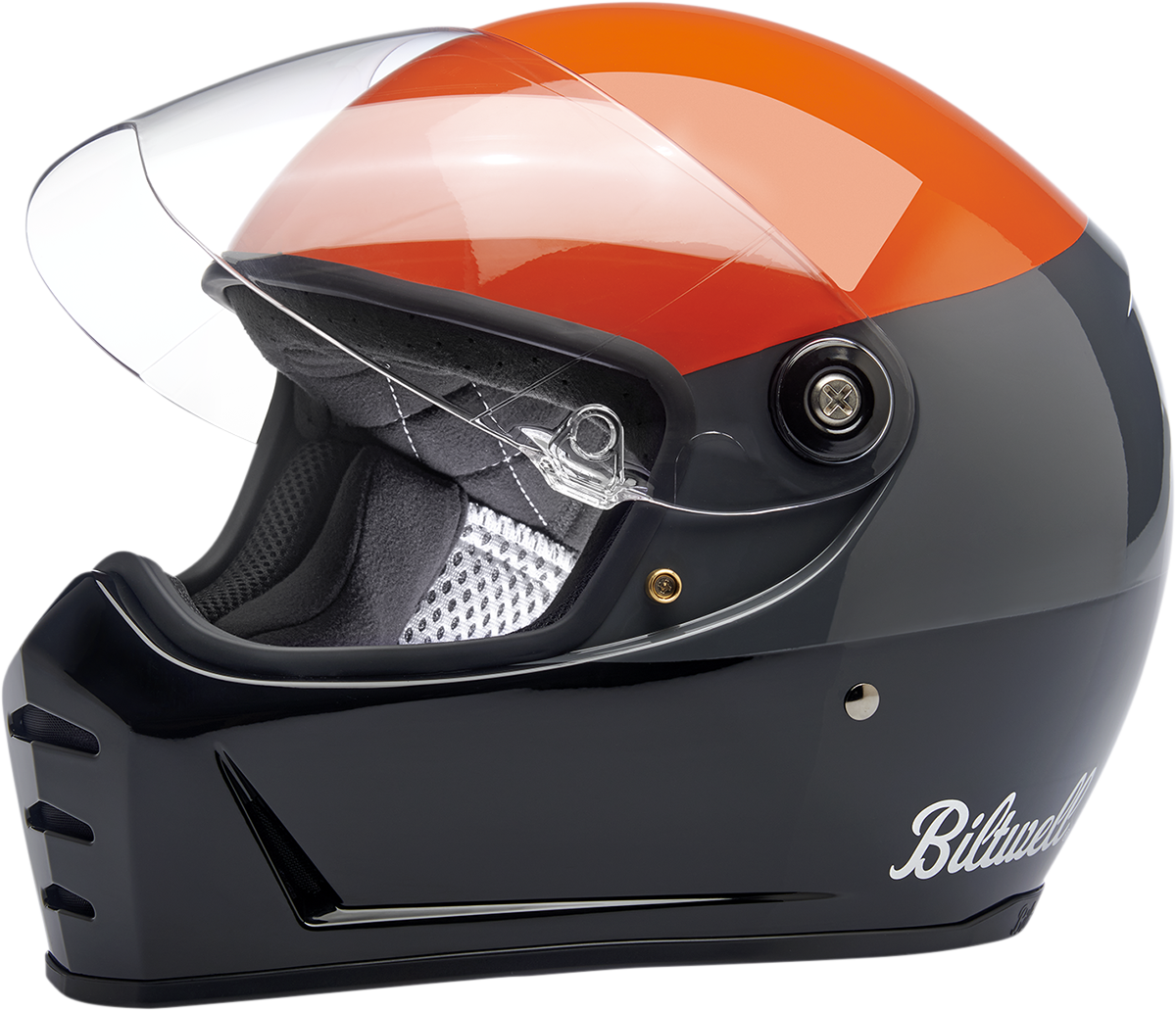 Lane Splitter Helmet - Gloss Podium Orange/Gray/Black - Large