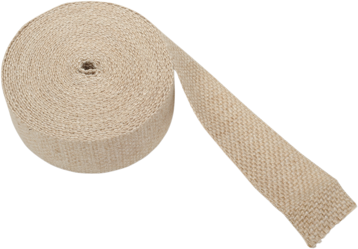 Fiberglass Exhaust Wrap - Tan - 2\" x 25\'