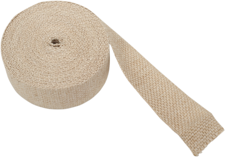 Fiberglass Exhaust Wrap - Tan - 2\" x 25\'