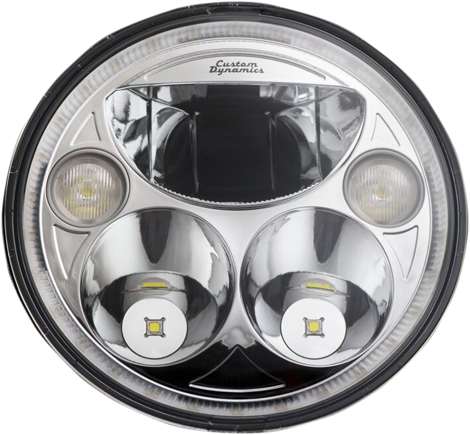 7\" TruBEAM® Headlamp - Chrome - Chieftain 2015 - 2023