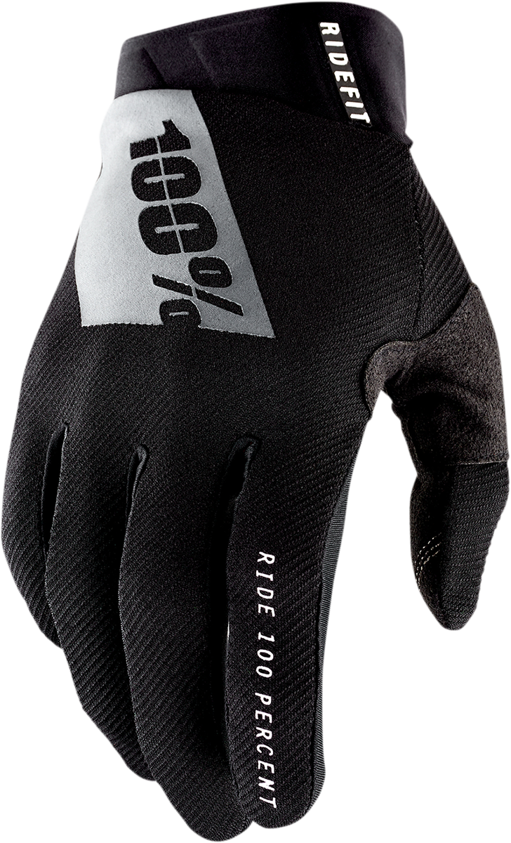 Ridefit Gloves - Black - Medium