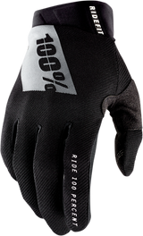 Ridefit Gloves - Black - Medium