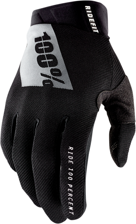 Ridefit Gloves - Black - Medium