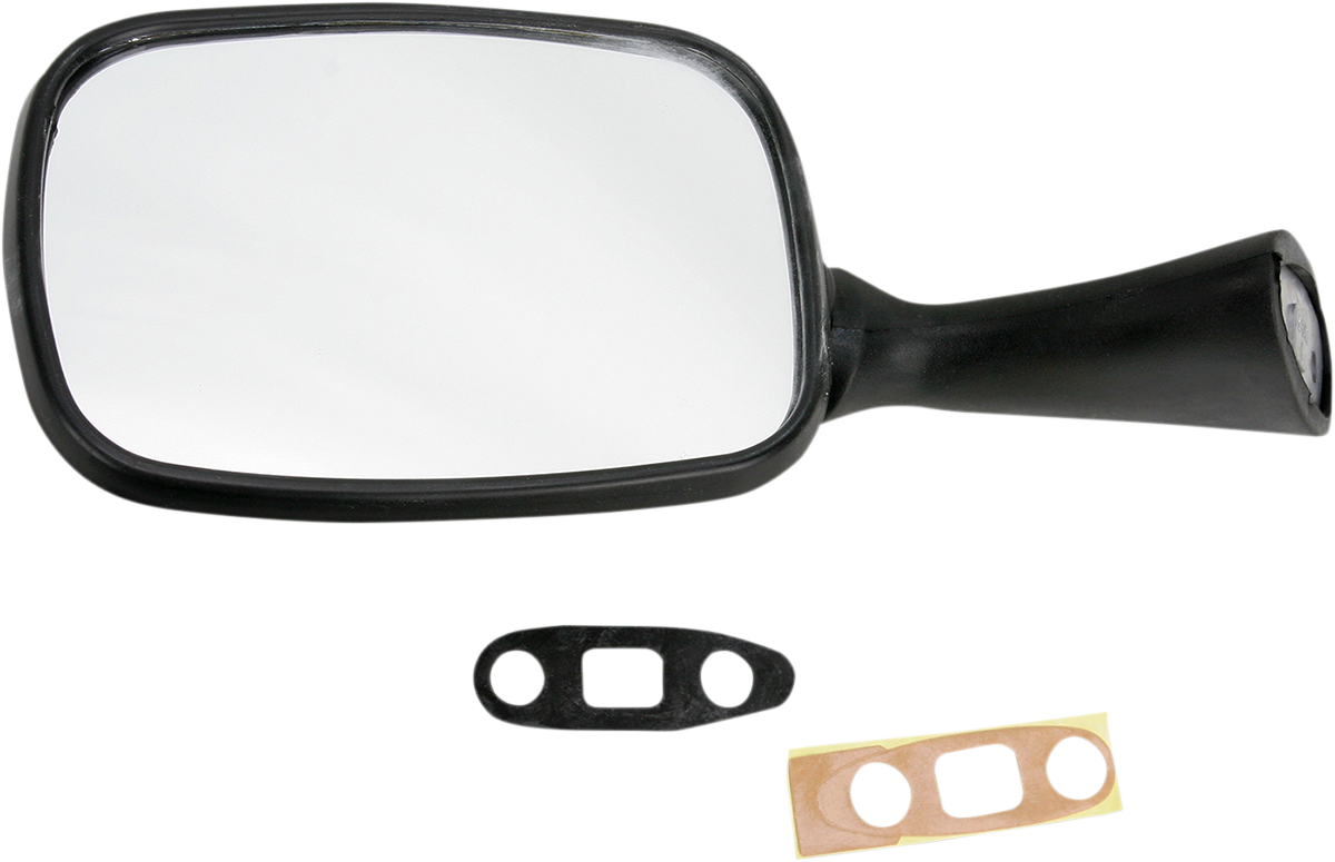 Mirror - Side View - Rectangle - Black - Left 1999 - 2007