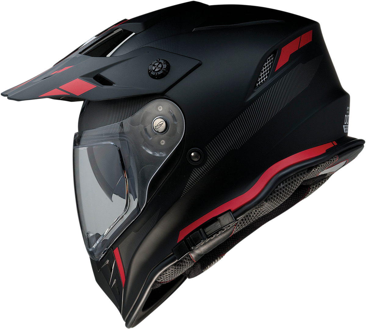 Range Helmet - Uptake - Black/Red - Large