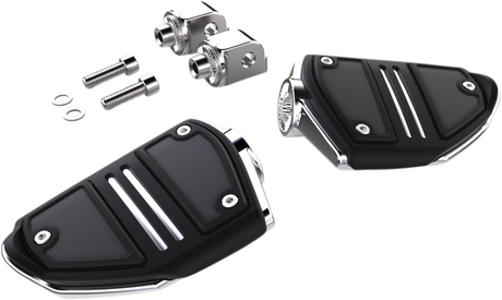 Twin Rail Footpeg - With Mount - Chrome - Softail 2018 - 2020