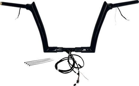 Handlebar Kit - Pointed Top - 12\" - Black 2021 - 2022