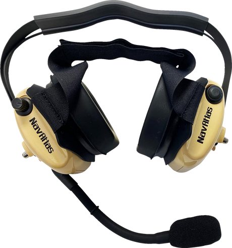 Headset - Behind-the-Head - Stereo/VOX - Beige