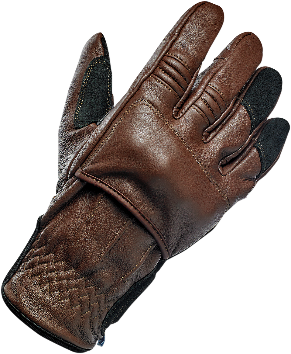 Belden Gloves - Chocolate/Black - Small