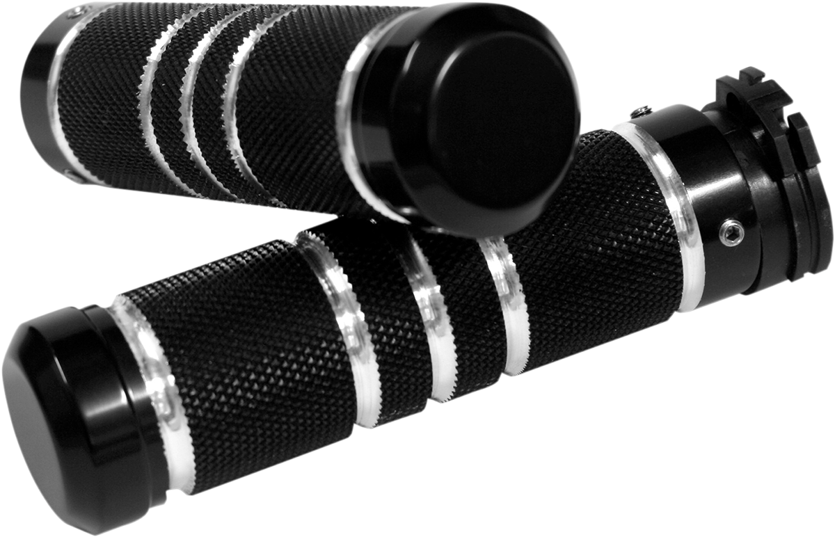 Grips - Knurled - Grooved - Black 1982 - 2021