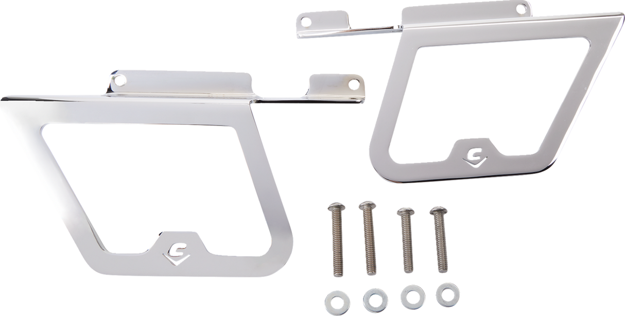 Saddlebag Supports - Chrome - XL 2004 - 2020