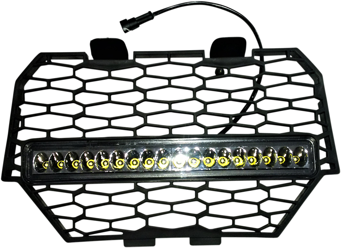 Grille Insert with 16\" LED Light Bar - 16-18 RZR 1000 2015 - 2021