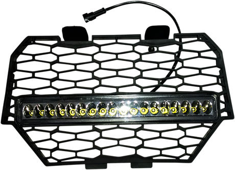 Grille Insert with 16\" LED Light Bar - 16-18 RZR 1000 2015 - 2021