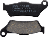 Organic Brake Pads - FA643 2014 - 2015