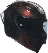 Pista GP RR Helmet - Red Carbon - Small