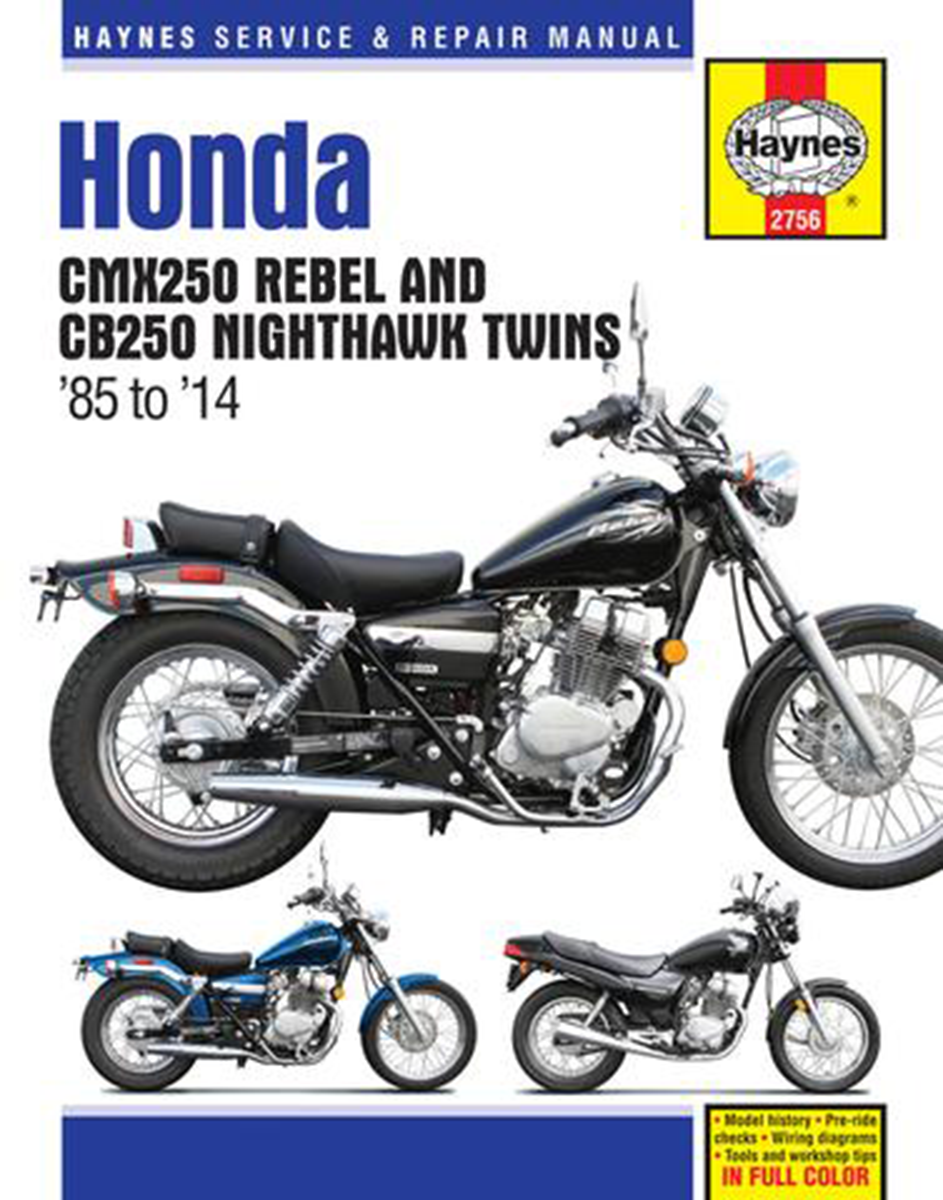 Manual - Honda Rebel/Nighthawk \'85-\'16 1985 - 2016