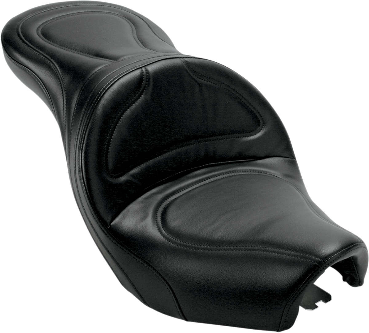 Seat - Explorer™ - without Backrest - Stitched - Black - VT750 ACE 1998 - 2003