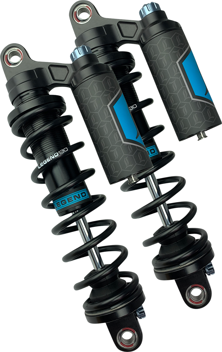 REVO ARC Piggyback Shocks - Heavy Duty - Black - 14\" - \'84-\'00 FXR 1984 - 2000