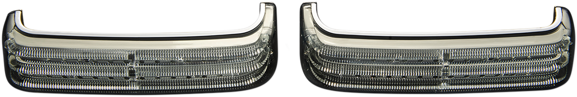 Saddlebag LED Lights - Sequential - Chrome/Smoke 2014 - 2024