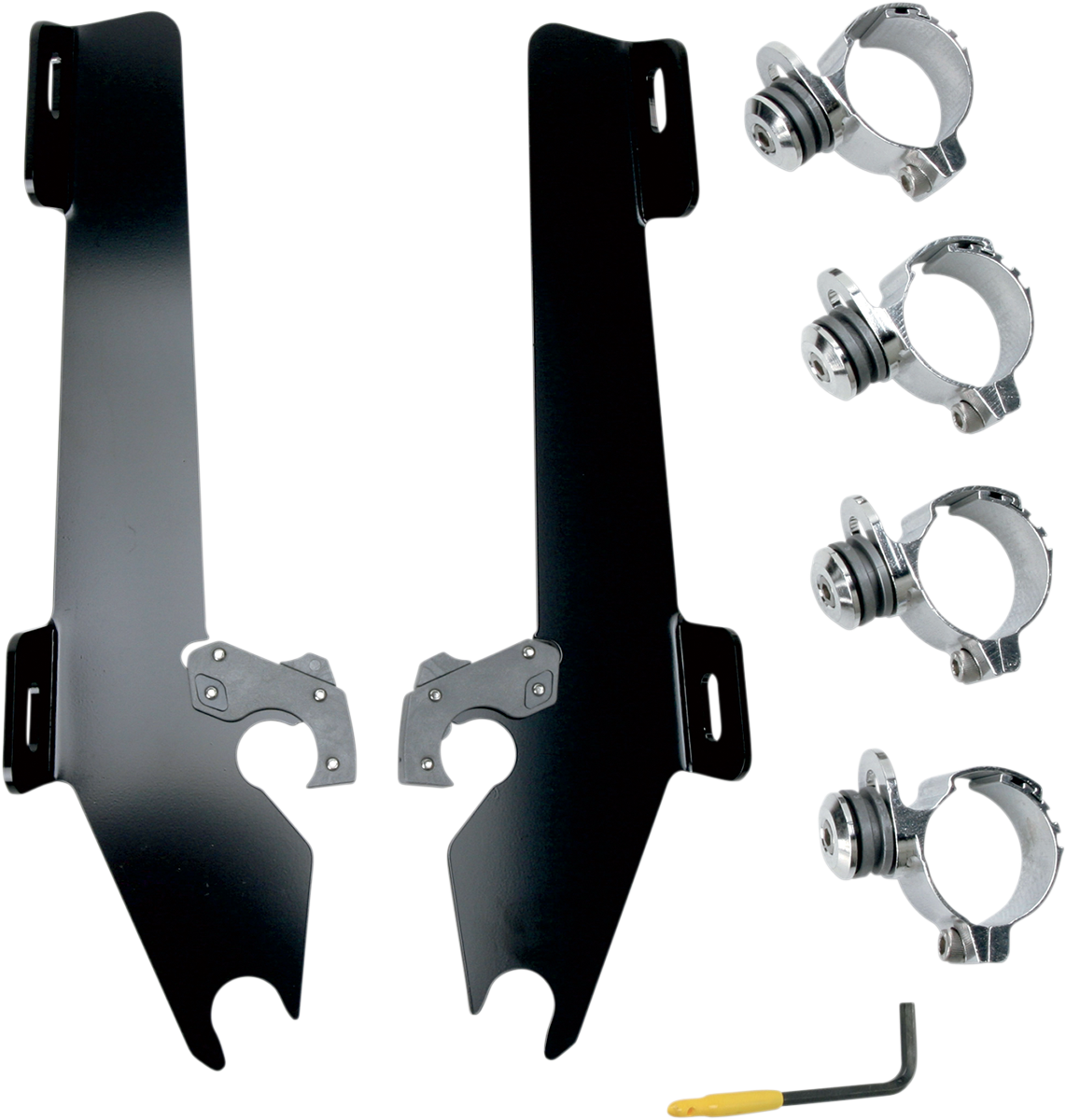 Batwing Trigger Lock Mounting Kit - Stateline/Sabre - Black 2010 - 2015