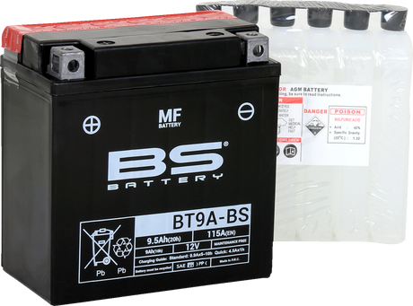 Battery - BT9A-BS (YT) 1969 - 2015