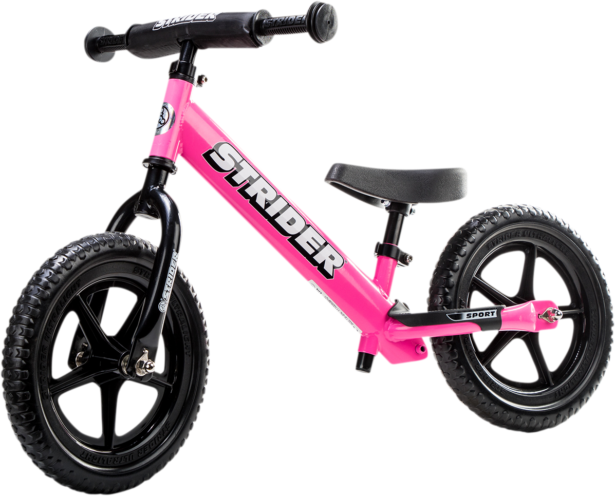 12\" Sport Balance Bike - Pink