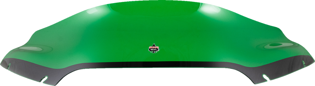 Kolor Flare™ Sport Windshield - 6\" - Green - FLTR 2015 - 2023