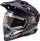 Range Helmet - Rotor - Black/Red - XL