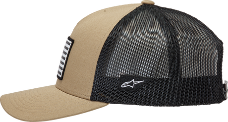 Flag Snapback Hat - Sand/Black - One Size