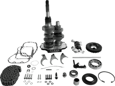 Direct Drive Gear Set - 6-Speed - Black 1990 - 1997