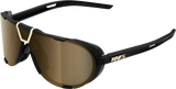 Westcraft Sunglasses - Soft Tact Black - Soft Gold Mirror