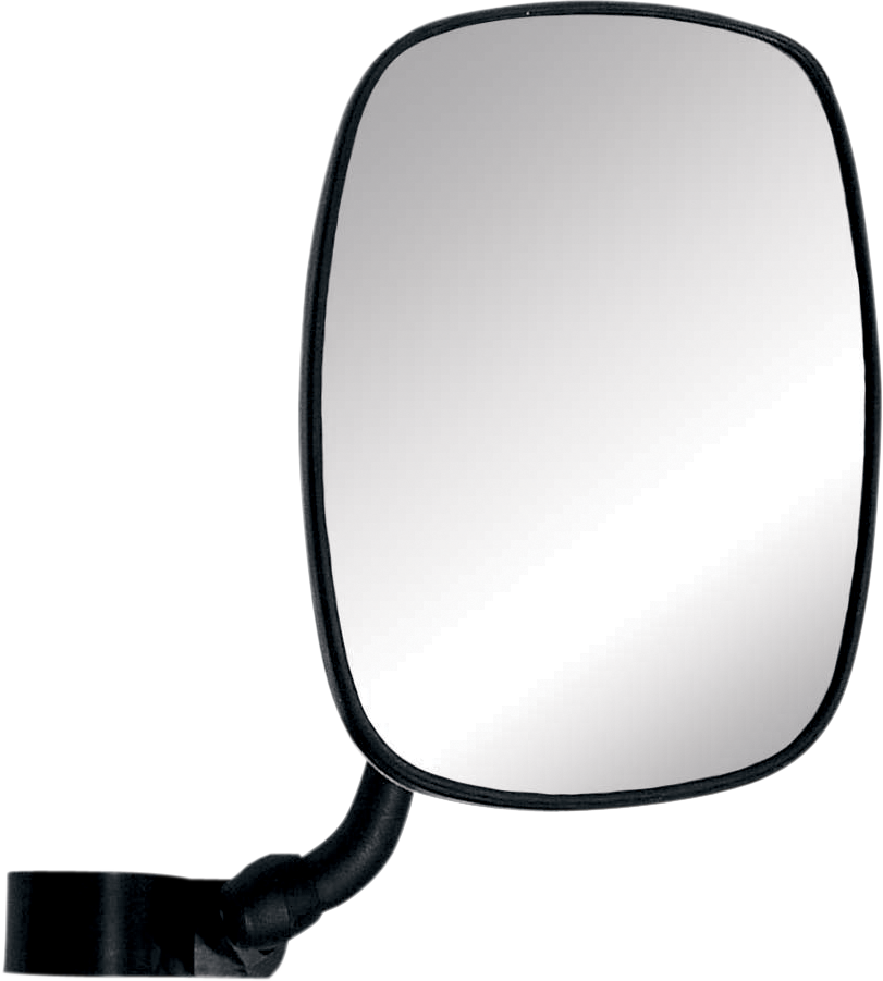 Mirror - Side View - Rectangle - Black - Right