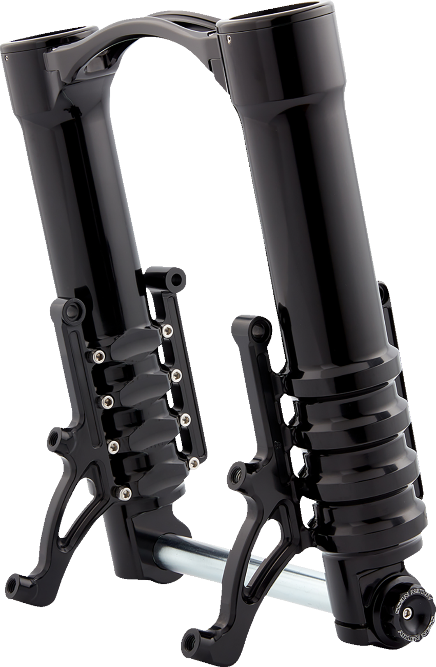 Fork Legs - 49 mm - Black Anodized - For Custom Radial Mount Brake Caliper 2014 - 2023