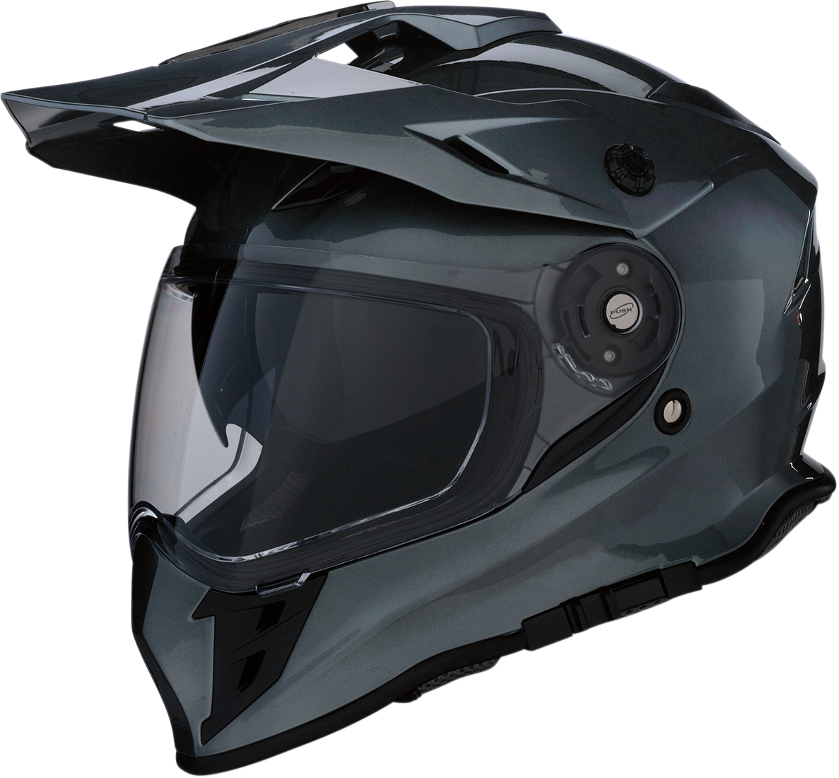 Range Dual Sport Helmet - Dark Silver - Small