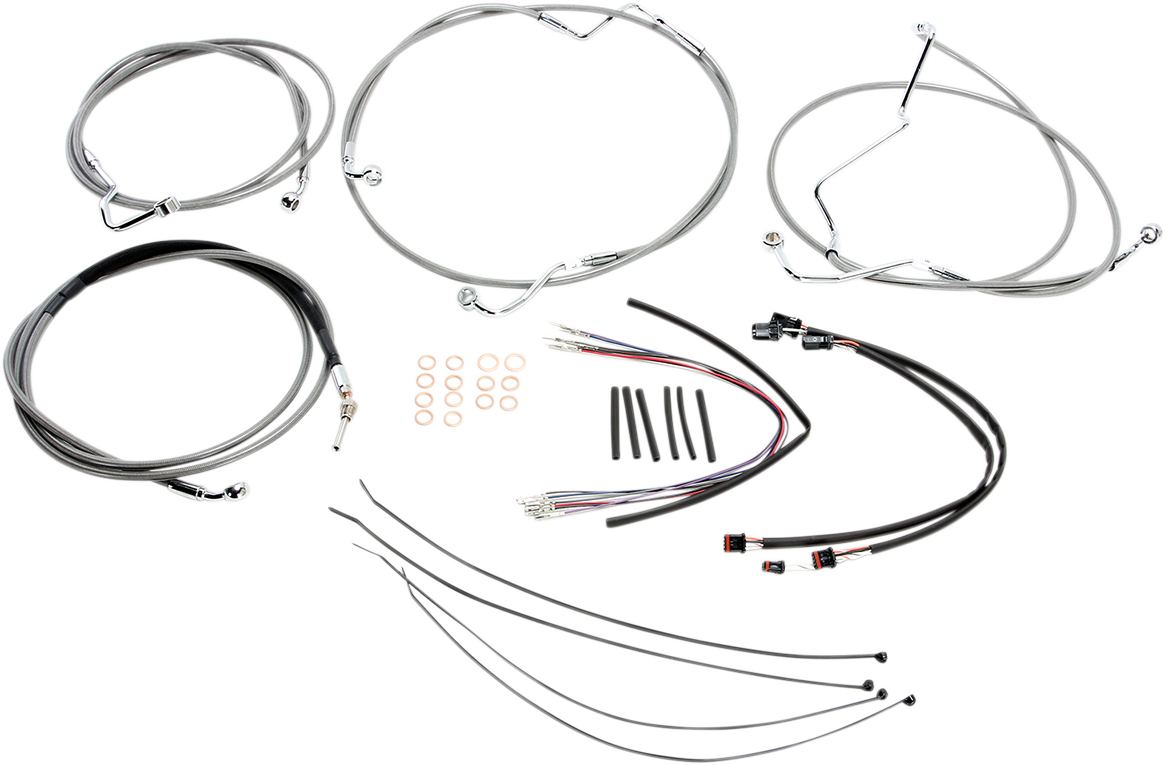 Control Cable Kit - XR - Stainless Steel 2014 - 2015