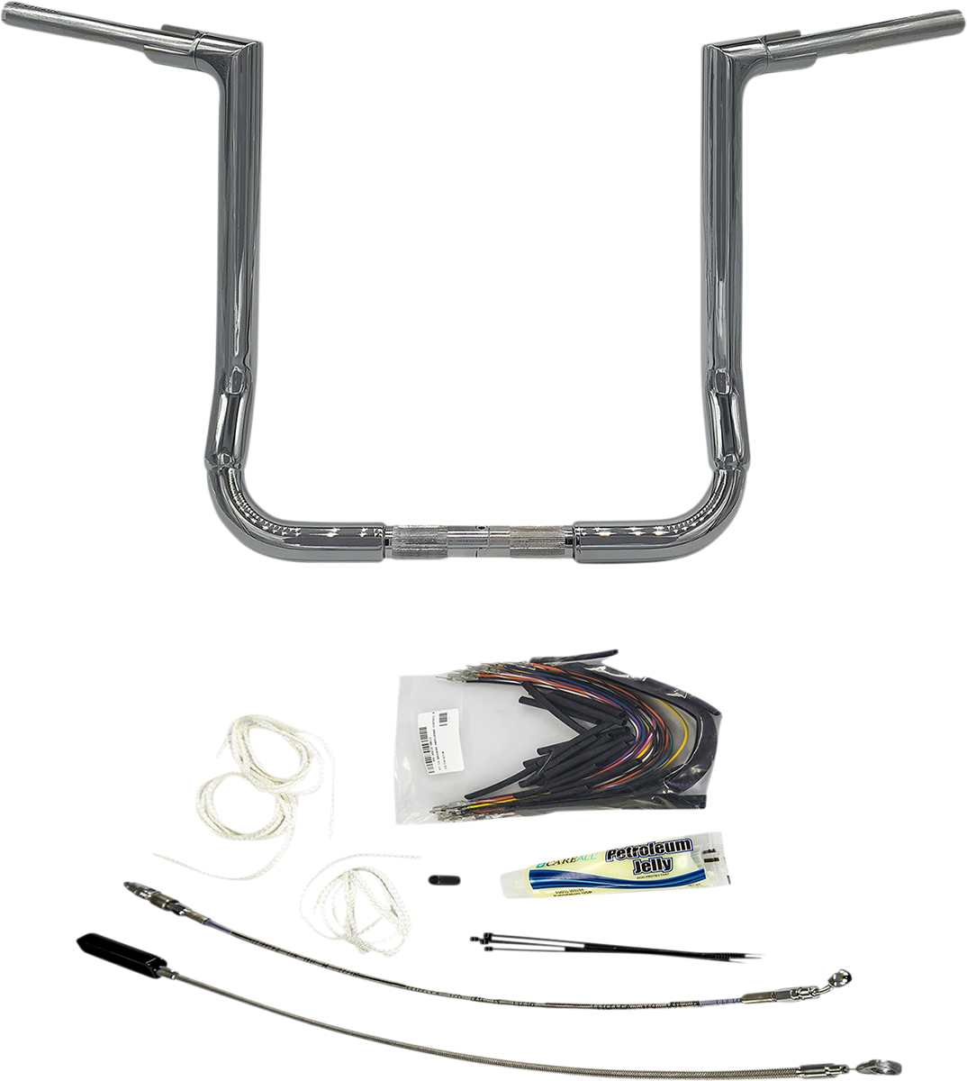 Handlebar Kit - Flat Top - 16\" - Chrome 2008 - 2013