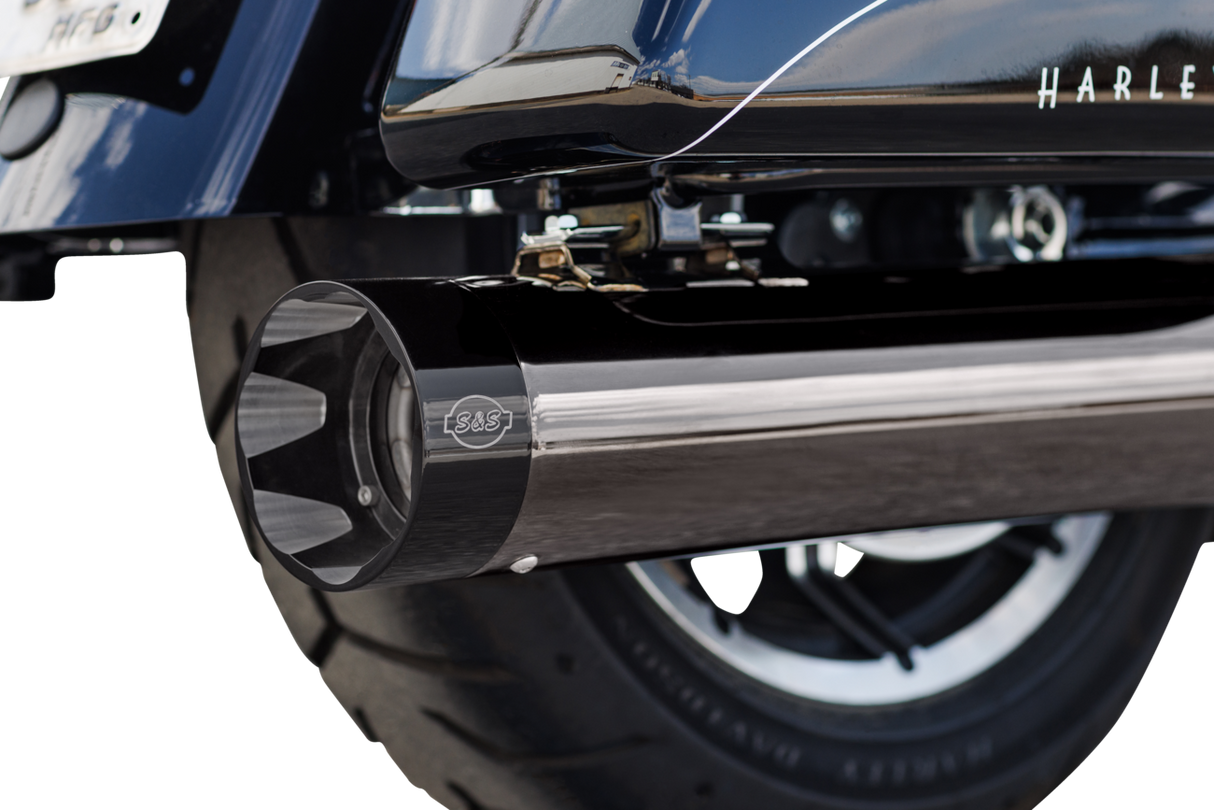 2-into-1 Lava Chrome Sidewinder® Exhaust System - 49-State 2017 - 2023