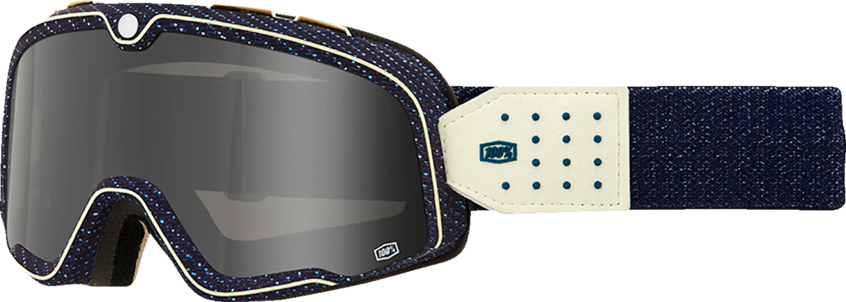 Barstow Goggle - Denim - Dark Smoke