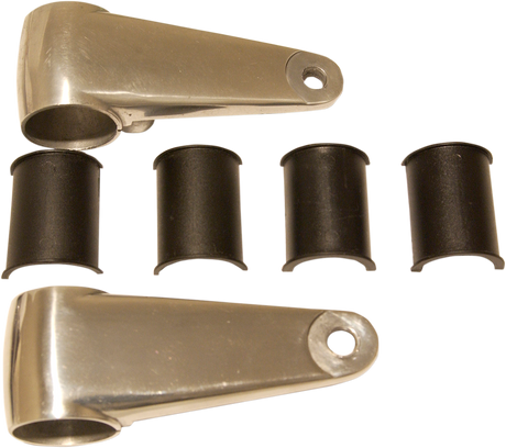 Headlamp Mounting Brackets - Polished