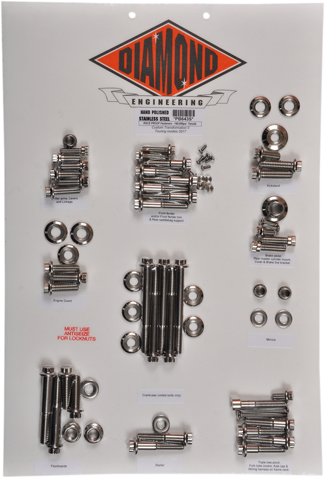 Bolt Kit - Transformation - 12-Point - Touring 2017 - 2022