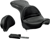 Seat - Explorer™ - With Backrest - Stitched - Black - Deuce 2000 - 2007