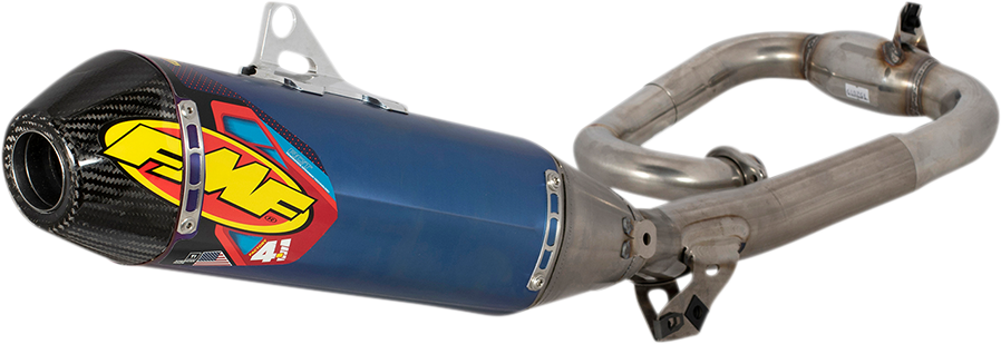 4.1 RCT Exhaust with MegaBomb - Anodized Titanium 2019 - 2023