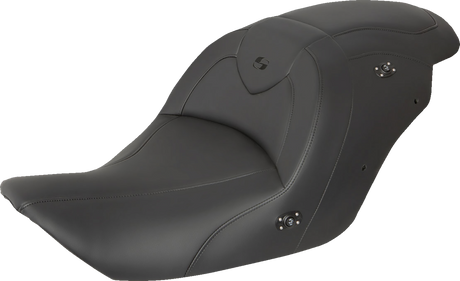 Seat - RoadSofa™ - without Backrest - Black w/ Black Stitching - Heated - GL1800 \'14-\'17 2014 - 2017