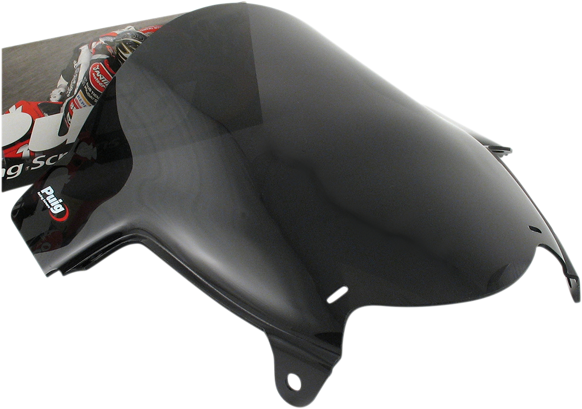 Race Windscreen - 13-3/8\" - Dark Smoke - GSX650F 2008 - 2015