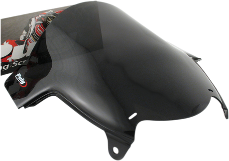 Race Windscreen - 13-3/8\" - Dark Smoke - GSX650F 2008 - 2015