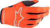 Youth Radar Gloves - Hot Orange/Black - Small